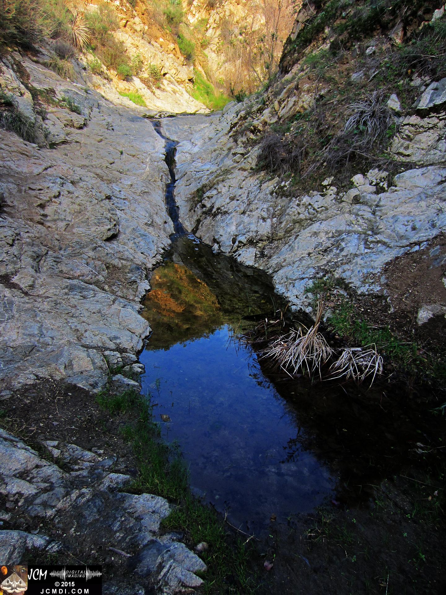 Whitney Canyon waterfall 2nd pool